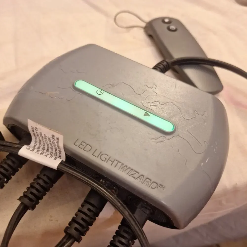 Lumations LED LIGHT WIZARD And Remote. Used No Box. Tested